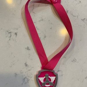 Skye Paw Patrol Badge necklace for Halloween Costume